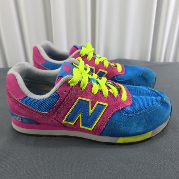 New Balance Kids' 574 Fashion Sneaker Cut Paste Kids Size US 2‎ Running Shoe - Picture 3 of 6